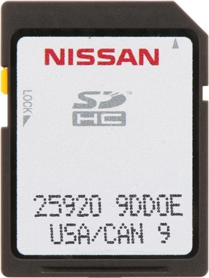 New Genuine Nissan Sd Card: Map 259209DD0E / 25920-9DD0E OEM - Image 1 of 4