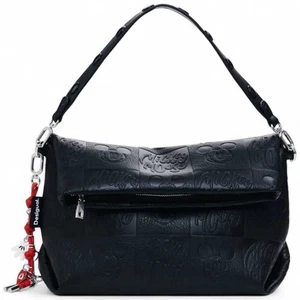 Desigual Sac À Main Mickey Loverty Femme Noir - 25WAXP21-2000-U - Picture 1 of 7