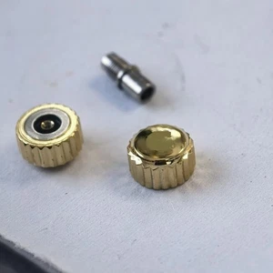 316L Stainless Steel Watch 6.5mm Crown & Stem Tube Parts for Omega Speedmaster - Picture 1 of 6