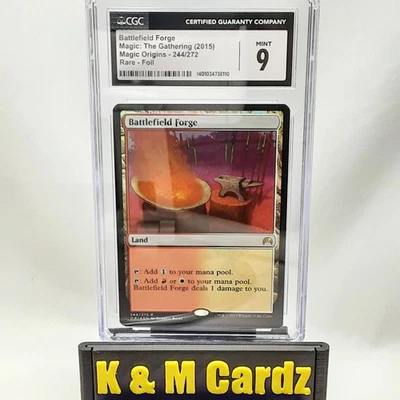MTG - Magic Origins - Battlefield Forge - Foil - Graded - CGC 9 - Image 1 of 4