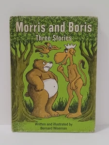 Morris and Boris Three Stories by Bernard Wiseman 1974 Weekly Reader HC Book - Imagen 1 de 10