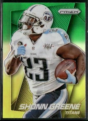 2014 Panini Prizm #122 Shonn Greene Neon Green Yellow - Image 1 of 2
