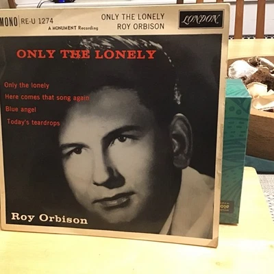 Roy Orbison Vinyl Record 7” Single Only The Lonely EP London RE-U 1274 1960 Mono - Image 1 of 4
