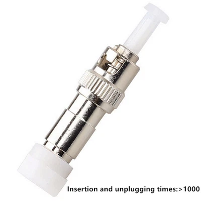 ST Male - FC Female Hybrid Fiber Optic Converter Adapter Coupler Connector ST-FC - Image 1 of 4