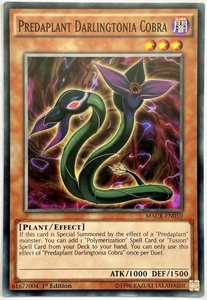 MACR-EN010 Predaplant Darlingtonia Cobra - Common 1st Edition Near Mint YuGiOh - Picture 1 of 3