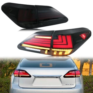 LED Tail Lights for Lexus RX350 RX450h 2010-2015 Sequential Rear Lamps Assembly - Picture 1 of 5