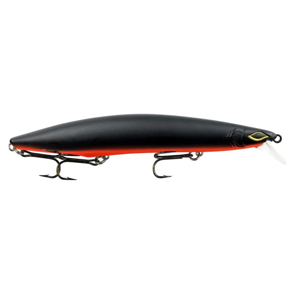 FTM Seika Nightveit Wobbler 140mm 14cm 27g Black Widow 8900204 Zanderwobbler