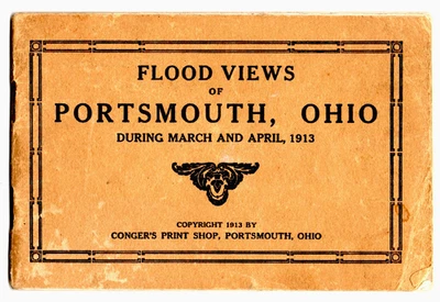 Flood Views of Portsmouth, Ohio during March and April, 1913, by Virgil Fowler - Image 1 of 4