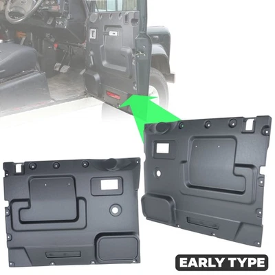 POWERFUL UK LTD Front Door Card Panel upgrade kit for Land Rover Classic Defender Interior 90