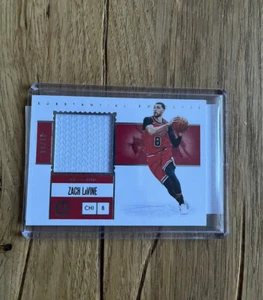 2019-20 Panini Encased - Substantial Swatches #SS-ZLA - Zach LaVine /99 - Bild 1 von 2