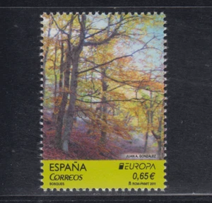 Spain (2011) Spain New MNH Spanien Espagne - edifil 4645 Woodland Trees - Picture 1 of 1