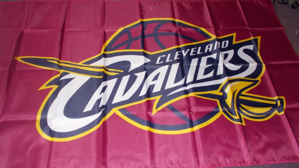 Cleveland Cavaliers 3x5 ft Flag Banner NBA Basketball Fast Free Shipping - Image 1 of 1