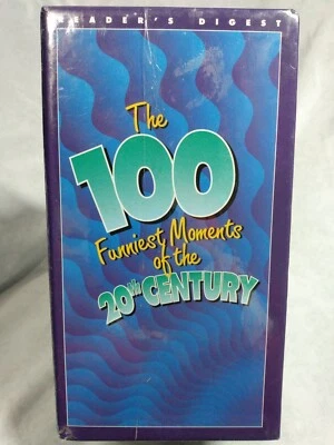 Readers Digest The 100 Funniest Moments of the 20th Century (VHS 3-Tape Set) NEW Foto 1 de 2