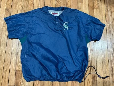 Vintage Seattle Mariners MLB Starter Diamond Collection Warmup Jacket Men Sz XL - Image 1 of 4