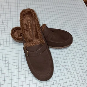 Kim Rogers Dark Brown Remana Slip-On Mules Women’s 8.5M - Picture 1 of 6