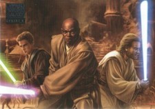 2009 Topps Star Wars Galaxy Series 4 Card #70 The Fury of Mace Windu