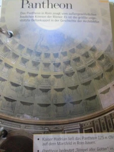 Tarjeta Coleccionable Maravillas Antiguas 20 El Panteón Roma - Imagen 1 de 1