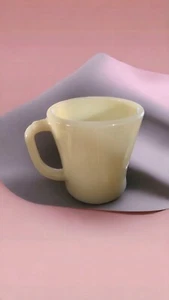 Fire King Restaurant 6 Unzen Kaffeetasse D-Griff flacher Boden  - Bild 1 von 4