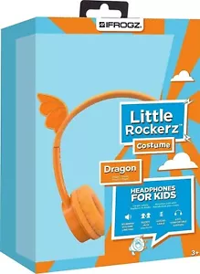 ZAGG IFROGZ Children's Volume Limiting On-Ear Kids Headphones - Dragon - Picture 1 of 5