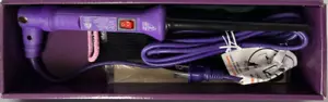 BEBELLA FERRO ARRICCIACAPELLI PROFESSIONALE SENZA CLIP PICCOLO (VIOLA 9-18MM)NWB - Foto 1 di 6