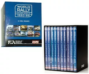 WRC 1990-1999 FIA WORLD RALLY CHAMPIONSHIP 1990s 90's - x10 NEW DVD BoxSet - Picture 1 of 1