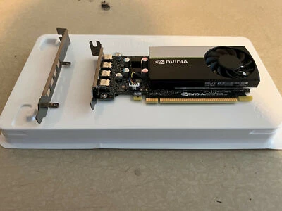 Nvidia T600 4GB GDDR6 PCIe Graphics Card with 4x mDP adapters included - Image 1 of 3