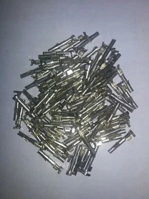 AMP 350689-1 24-18 AWG Fem. 适用于通用 Mate-N-Lok 连接器的压接 100 件 — 第 1/4 张图片