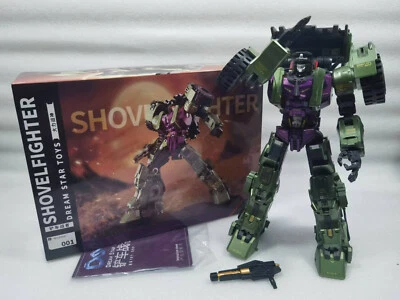 New Transformation toys Dream Star Toys DST02-001 Shovel Fighter Figure In Stock - Image 1 of 4