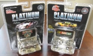 1998 1999 Racing Champions PLATINUM 1/64 2-car Lot Mark Martin Ford Ernie Irvan - Picture 1 of 1