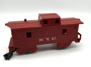 Vintage MARX Caboose Train, NYC, Red - Picture 1 of 5