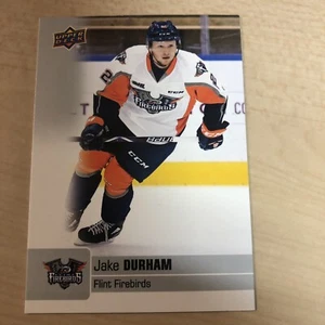 2019-20 Upper Deck CHL Hockey #127 Jake Durham - Picture 1 of 2