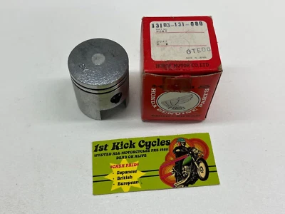 Pistón Honda NOS O/S .50 MR MR50 OEM 13103-131-000 Foto 1 de 4