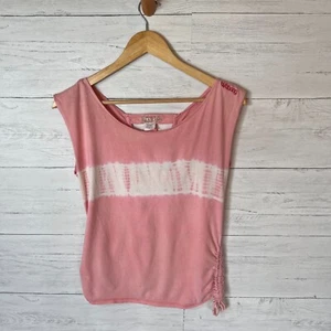 Billabong Tank Damen Gr. Medium rosa Batik Cutout mit Raffung und Kordelzug - Bild 1 von 17