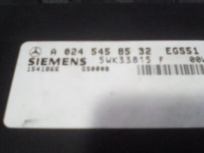 Mercedes 97-21 E320 SIEMENS автоматическая коробка передач контроллер 1 компьютер, A0245458532 - Изображение 1 из 2