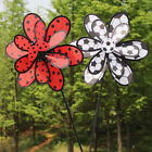 Garden Ornament Windmill Sunflower Pinwheels Spinners Ladybug Wind Sculptures