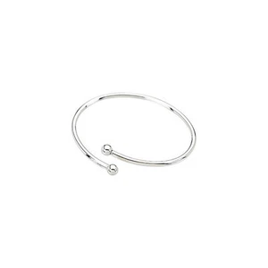 Neu Kera 7" Sterling Silber 925 Armreif Perle Bettelarmband - Bild 1 von 1