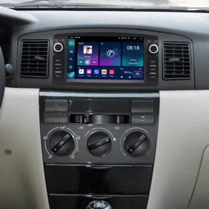 For 03-08 Toyota Corolla Android 14 32GB 7'' Car Stereo Radio GPS Navi w/Carplay - Bild 1 von 23