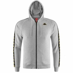 MAGLIA FELPA MAGLIE UOMO KAPPA 222 BANDA ARIT 3031RX0 COTONE 912 GRIGIO ORIGINAL - Picture 1 of 2