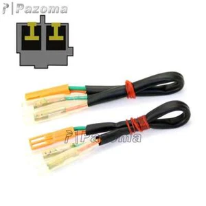 Enchufe adaptador señal de giro para Honda CBR 250 600 F4 900 929 1000 RR RVT VTR sombra - Imagen 1 de 7