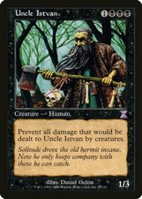 Uncle Istvan Time Spiral - Timeshifted PLD Black Special MAGIC CARD ABUGames