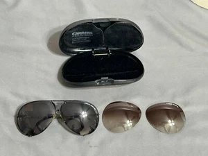 Vtg 1980s PORSCHE DESIGN Carrera AVIATOR SUNGLASSES 5621 Austria EXTRA LENSES - Picture 1 of 21