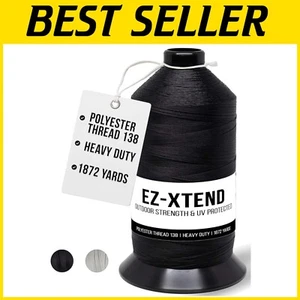 Waterproof Bonded Polyester Thread 8 oz - Heavy-Duty Sewing for Marine Awnings - Picture 1 of 8