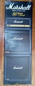 Marshall Stack 1959HW 50 Years of Loud Door Size Poster 1997 Retro Verstärker - Bild 1 von 5