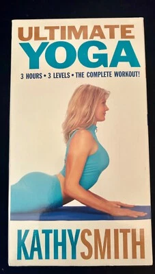 VTG Ultimate Yoga Fitness Workout Kathy Smith 3 VHS Yoga Workout Program - Image 1 of 4