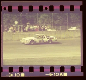 Richard Childress #96 Chevy - 1975 NASCAR Daytona Speedweek - Vtg Race Negative - Imagen 1 de 2
