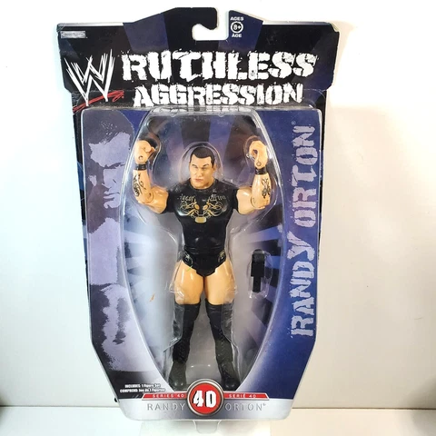 WWE Randy Orton Ruthless Aggression Wrestling Wrestler Action Figure Series 40 Cover