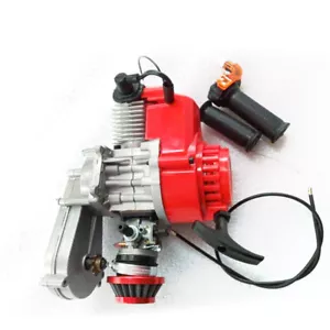 Motore Racing 2 Tempi HP 49cc 47cc 50cc Pocket/Quad/Dirt Bike Pull Start - Foto 1 di 7
