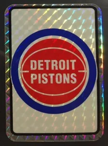 2 Vintage Detroit Kolben NBA Farbe Logo Sport Aufkleber Aufkleber - KOSTENLOSER VERSAND [37] - Bild 1 von 2