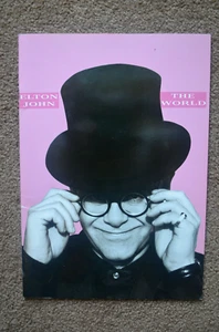 Elton John "The World Tour (1989-1990)" Program Booklet, Near Mint - Picture 1 of 6