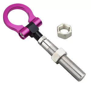 Purple Folding Ring Heavy Duty Tow Hook Kit for Jeep Renegade Patriot Cherokee - Picture 1 of 4